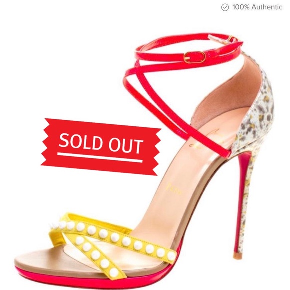 Christian Louboutin Shoes - 🍾🥂SOLD!🥳Christian Louboutin Spiked Sandals